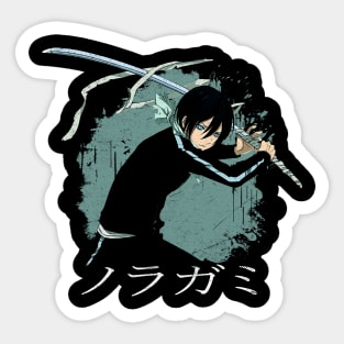 Graphic Vintage Anime Movie Characters Sticker